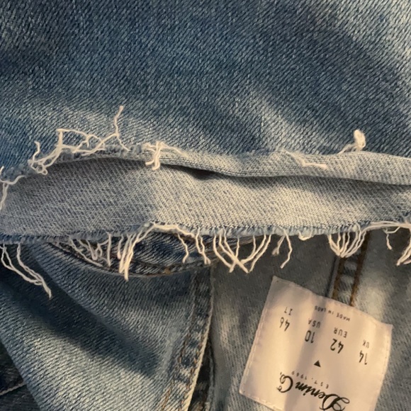 Jean skirt overalls - Picture 12 of 12